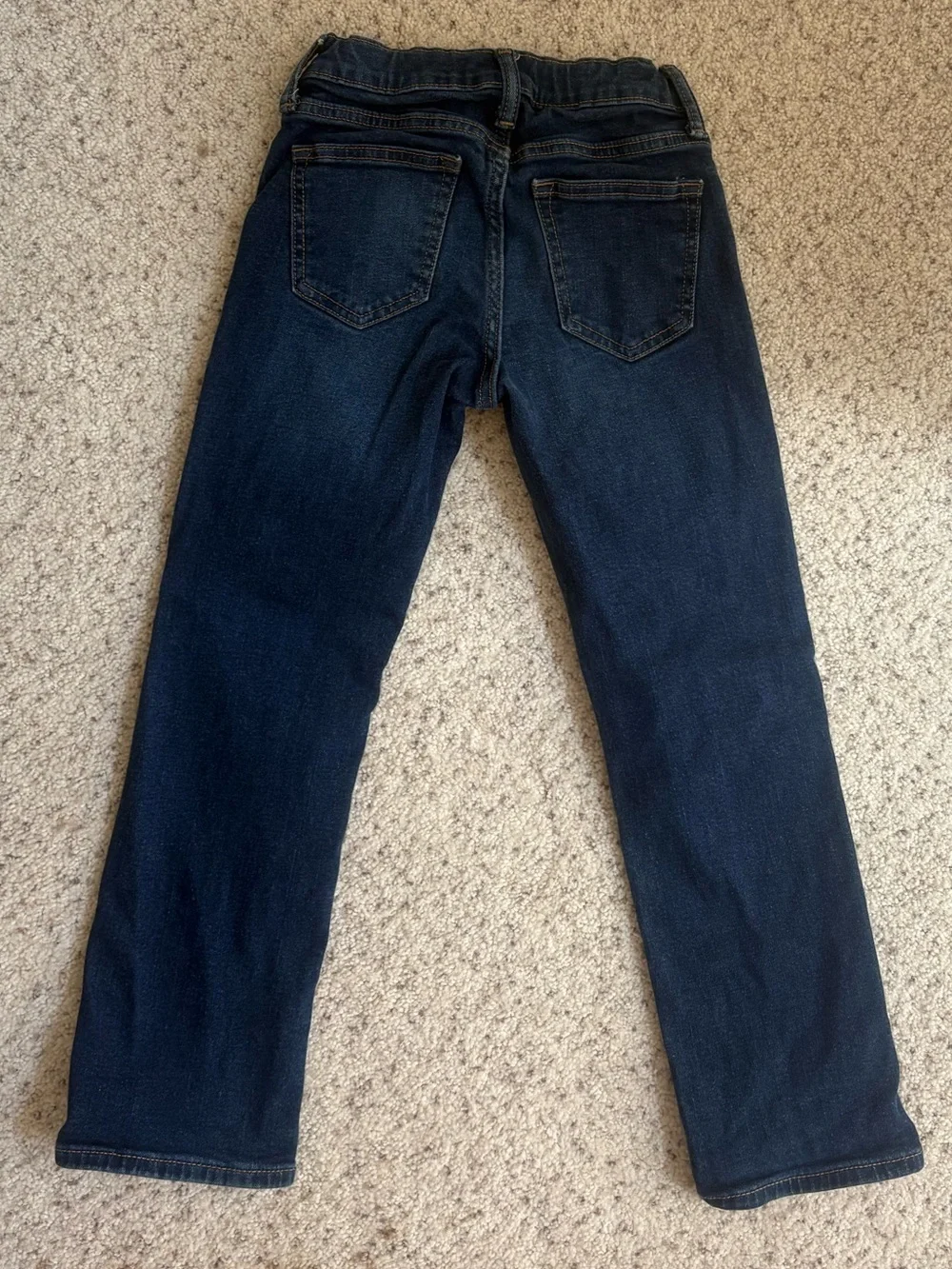Old Navy Kids Dark Blue Straight Leg Jeans